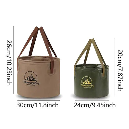 Outdoor Folding Bucket Portable Travel Camping